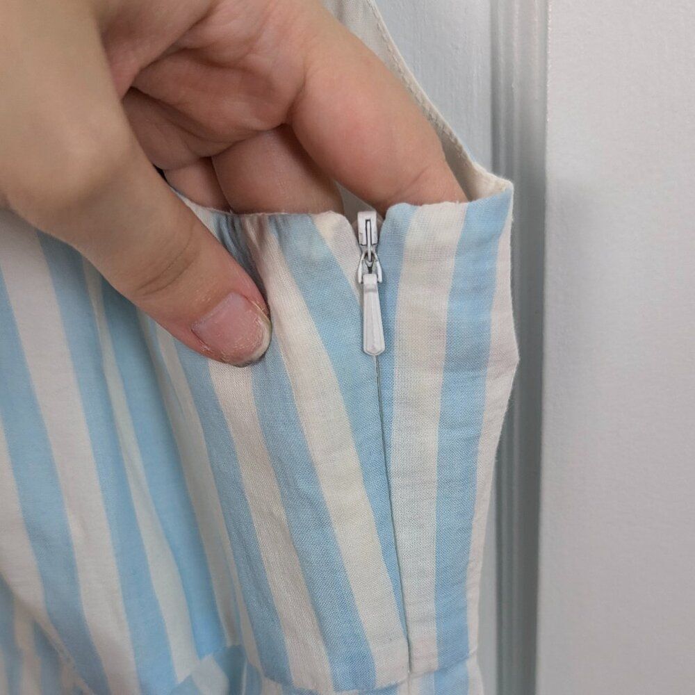 Lilly Pulitzer Blue and White Sleeveless Sundress - Picture 6 of 6
